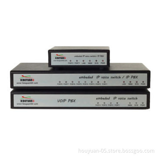 Asterisk VoIP PBX, Configurable IVR Menu, with 2-port FXO FXS Skype, for SIP Music On-hold, G729